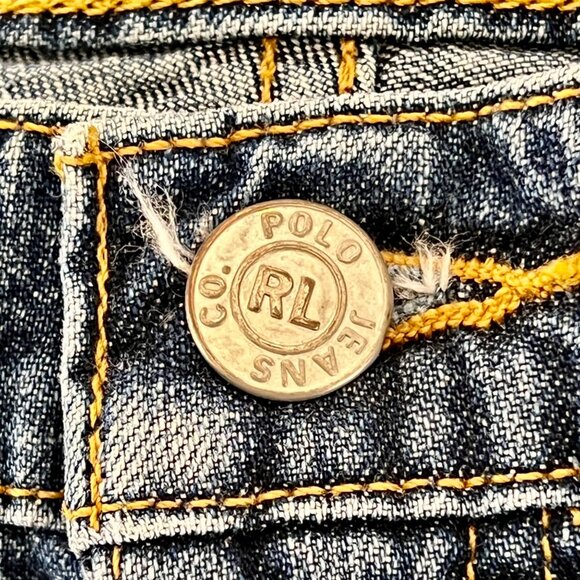 Vntg Polo Jeans Co. Ralph Lauren Womens Saturday Jeans 8x31 Straight 100% Cotton - Picture 7 of 15